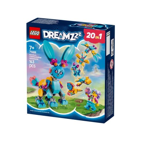 LEGO Dreamzzz 71488 Kreatív állatos kalandok Bunchuval