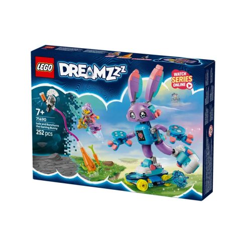 LEGO Dreamzzz 71490 Izzie és Bunchurro, a gaming Nyuszi