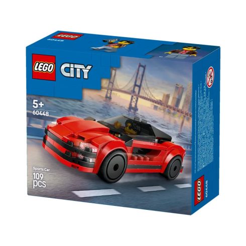 LEGO City Great Vehicles 60448 Piros sportautó