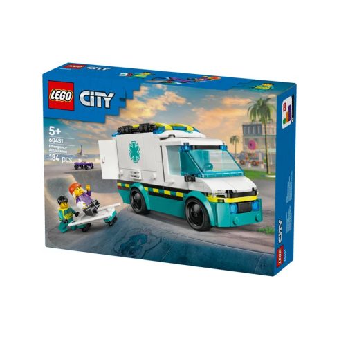 LEGO City Great Vehicles 60451 Sürgõsségi mentõautó