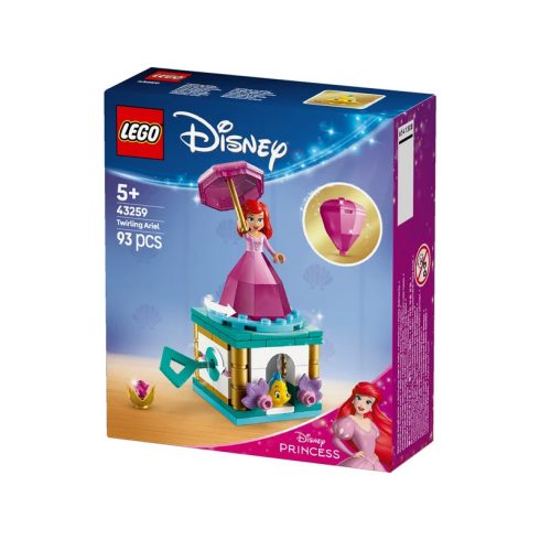 LEGO Disney Princess 43259 Pörgõ-forgó Ariel