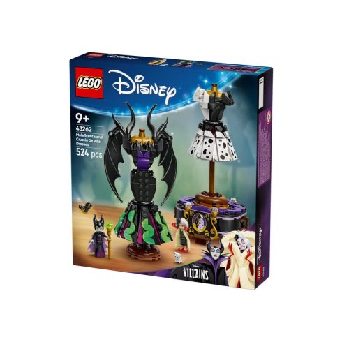 LEGO Disney 43262 Demóna és Szörnyella De Frász ruhái