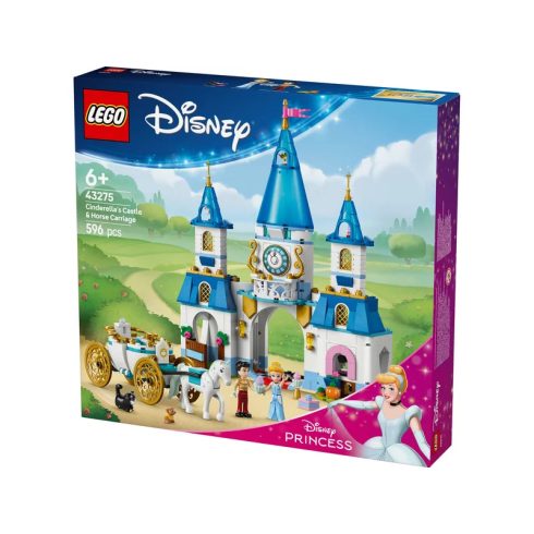 LEGO Disney Princess 43275 Hamupipõke kastélya és hintója