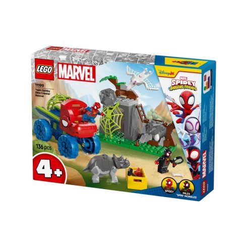 LEGO Spidey 11199 Pókcsapat: mentõakció a dinómarkolóval