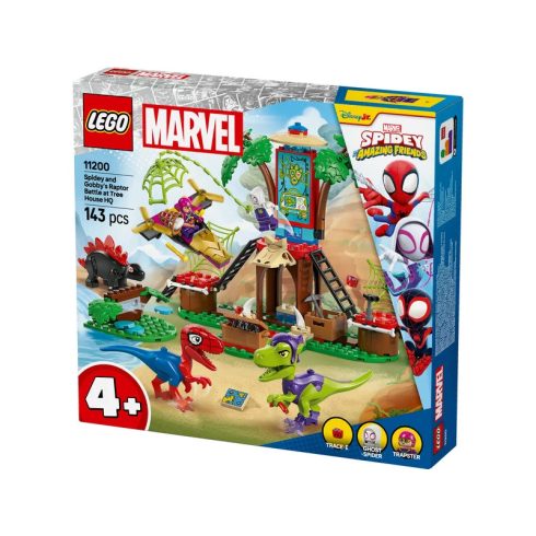 LEGO Spidey 11200 Pókember és Gobby raptorcsatája a lombház fõhadiszálláson