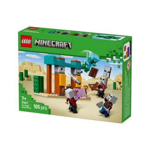 LEGO Minecraft 21267 Illagerek õrjárata a sivatagban