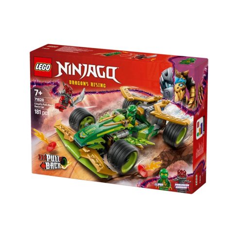 LEGO NINJAGO 71828 Lloyd hátrahúzhatós versenyautója