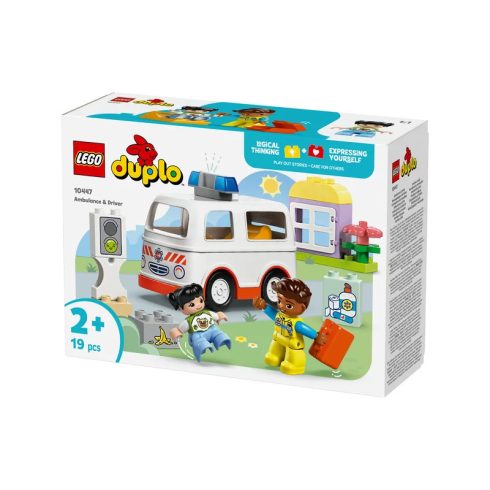 LEGO DUPLO Town 10447 Mentõautó és mentõsofõr