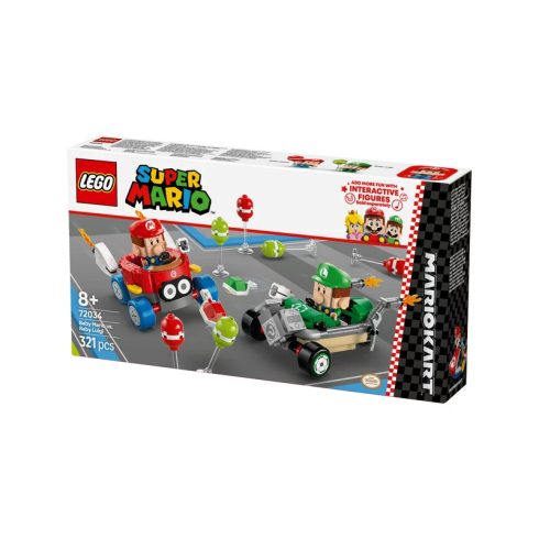 LEGO Super Mario 72034 Mario Kart – Baby Mario és Baby Luigi