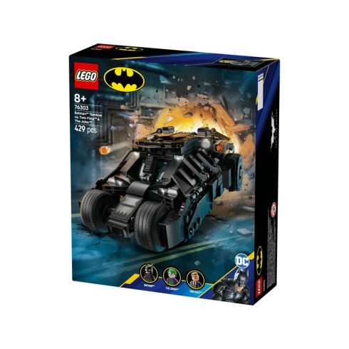 LEGO Super Heroes DC 76303 Batman Tumbler vs. Kétarc és Joker