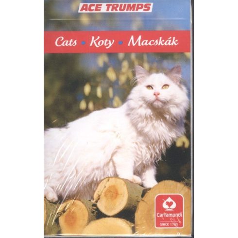 Kártya: Kedvenceink a cicák kártyajáték /Ace Trumps