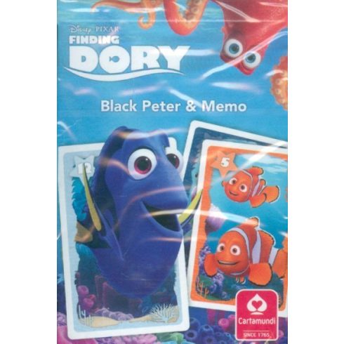 Kártya: Szenilla nyomában - Fekete Péter és memória kártya /Finding Dory - Black Peter + memo card