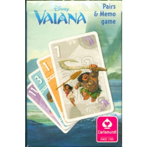 Kártya: Vaiana mini Fekete Péter és memória kártya