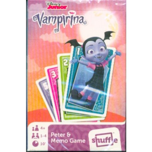 Kártya: Vampirina MINI Fekete Péter és memória kártya