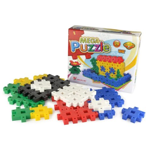 Mega Puzzle mûanyag 36 darabos építõjáték