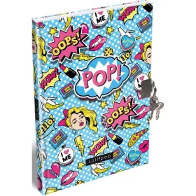 Emlékkönyv keményfedeles A/5, Lollipop, POP