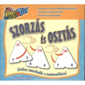   Kártya: Szorzás és osztás /Játékos ismerkedés a matematikával