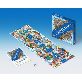 Brúnó Budapesten - Dunafutam társasjáték