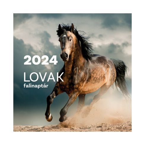 Naptár: Lovak falinaptár 2024