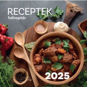 Naptár: Receptek falinaptár 2025