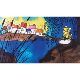 Diafilm: A világszép kecskebéka /Diafilm