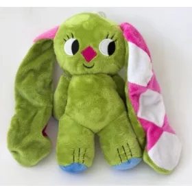 Plüss: Kockásfülű nyúl /23cm álló