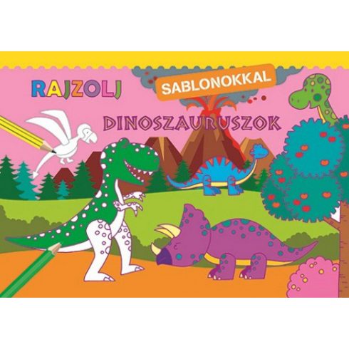 : Rajzolj sablonokkal - Dinoszauruszok
