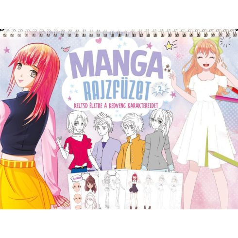 : Manga rajzfüzet 2.