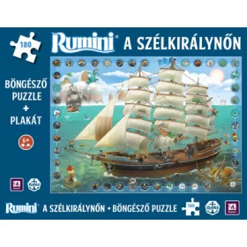   Berg Judit: Rumini - A szélkirálynőn /Böngésző puzzle + plakát