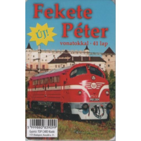 Kártya: Fekete Péter vonatokkal - 41 lap (kártya)