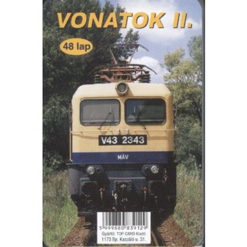 Kártya: Vonatok II. - 48 lapos kártya