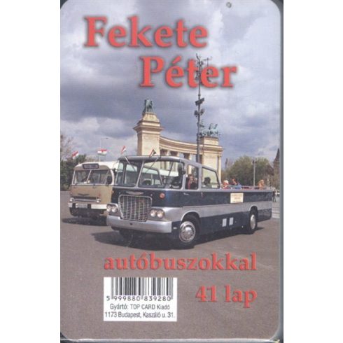 Kártya: Fekete Péter autóbuszokkal 41 lap