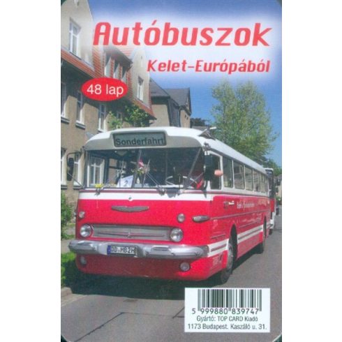 Kártya: Autóbuszok Kelet-Európából /48 lapos