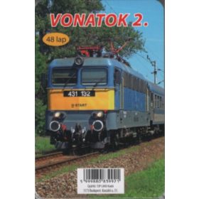 Kártya: Vonatok 2. - 48 lapos kártya (új kiadás)