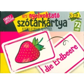  Kártya: Német nyelvoktató szókártya kisiskolásoknak, kezdőknek