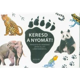   Inca Starzinsky: Keresd a nyomát! - Párosító és memóriajáték állati lábnyomokkal