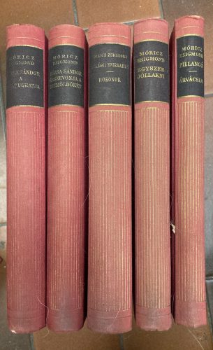 Móricz Zsigmond: 1-5 kötet (Aranykönyvtár) (antikvár)