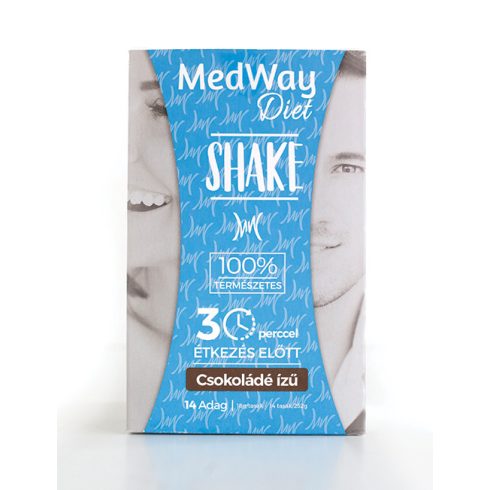 : MedWay Diet Shake - Csokoládé ízű