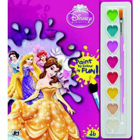 Disney: Disney Hercegnők - A5 kifestő festőkészlettel