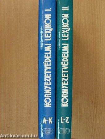 Láng István (szerk.): Környezetvédelmi lexikon I-II. (antikvár)