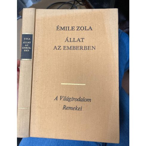 Émile Zola: Állat az emberben (antikvár)