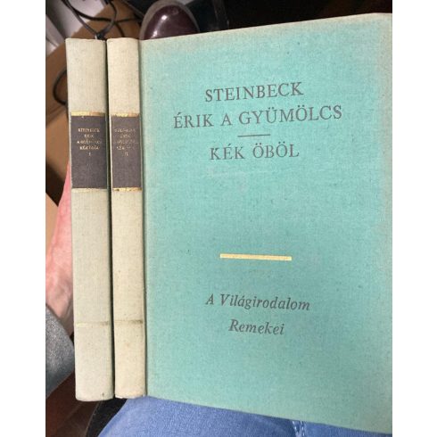 John Steinbeck: Érik a gyümölcs / Kék öböl (antikvár)