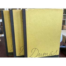 Alexandre Dumas: Monte Cristo grófja I-III. (antikvár)