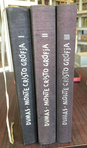 Alexandre Dumas: Monte Cristo grófja I-III. (antikvár)