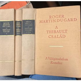 Roger Martin du Gard: A Thibault család 1-3 (antikvár)