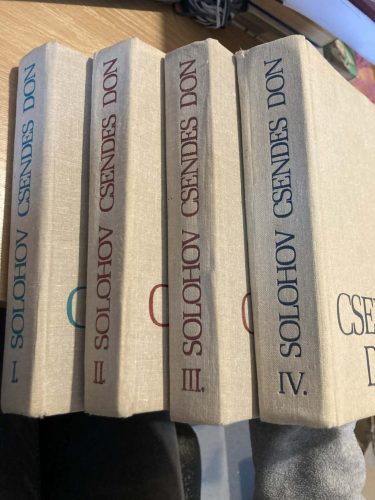 Mihail Solohov: Csendes Don I-IV. (antikvár)