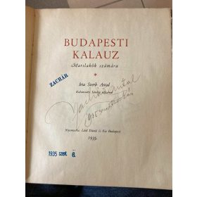   Szerb Antal: Budapesti kalauz Marslakók számára - Első kiadás (1935), díszkiadás, illusztrációkkal