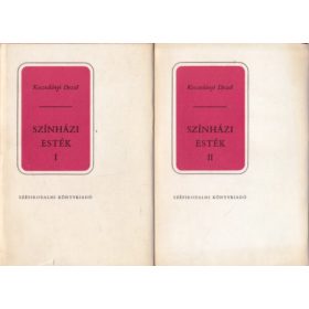 Kosztolányi Dezső: Színházi esték I-II. (antikvár)