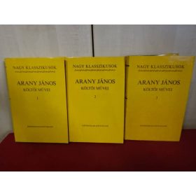   Arany János: Arany János költői művei I-III. (antikvár)