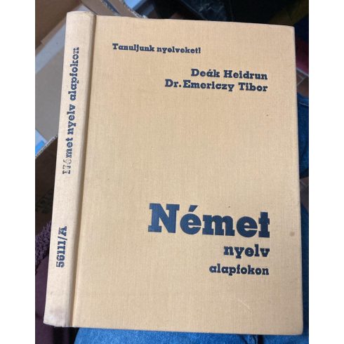 Deák Heidrun · Emericzy Tibor Német ​nyelv alapfokon (antikvár)